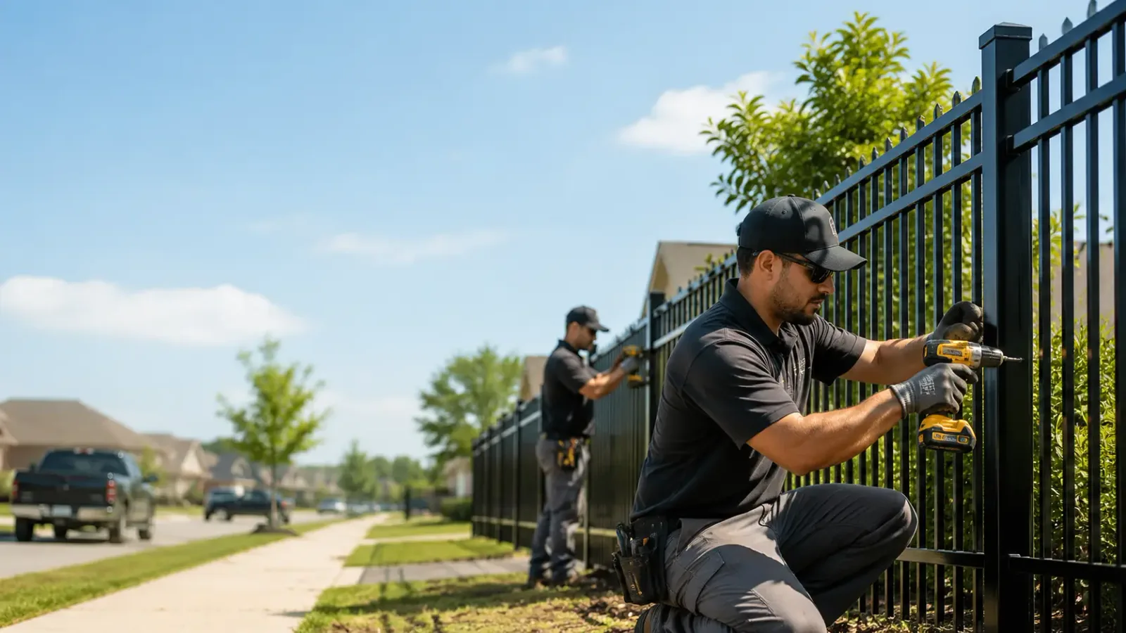 Metal Fence Installation in Barwick, GA